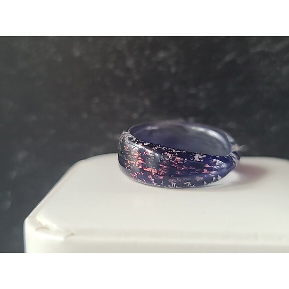 Handmade Artisan Glass Ring SIZE US 5.5 - Picture 5 of 10